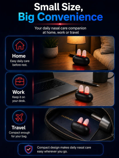 2026 Smart Red Light Nasal Care Device Portable