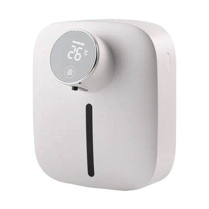 Wall-mounted Dispenser Soap USB Digital Temperature