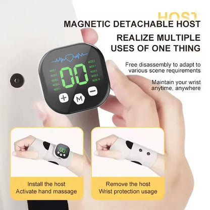 EMS Electric Cordless Hand Wrist Massager 10 Mode