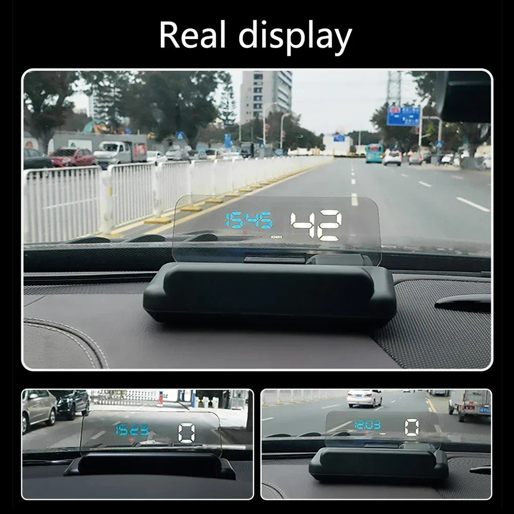 Gauge Display Car Head Up LCD Car Digital Odometer
