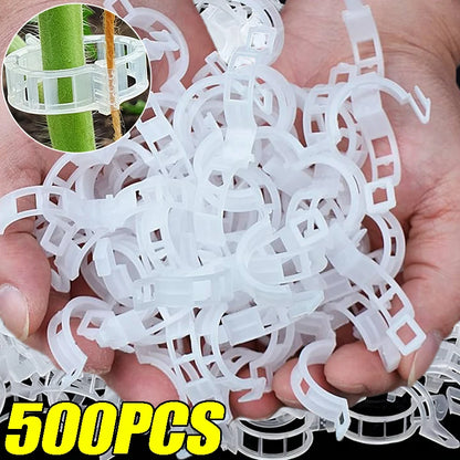 Plant Support Clips Reusable Plastic Connects Vine