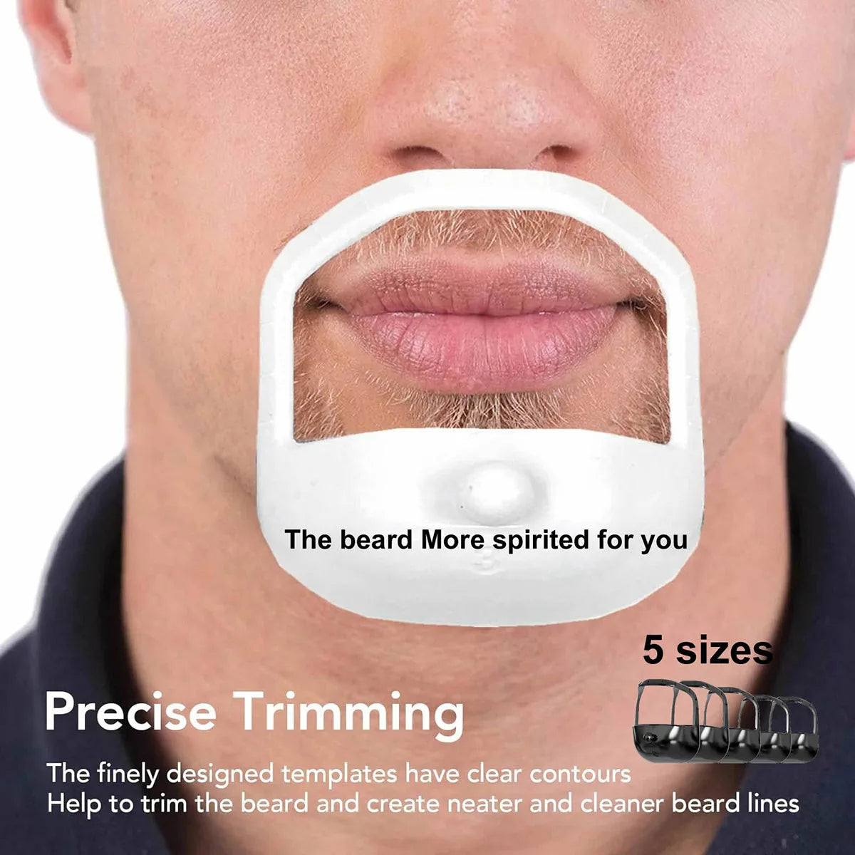 Sheep Beard Styling Template Set Beard Styling Template