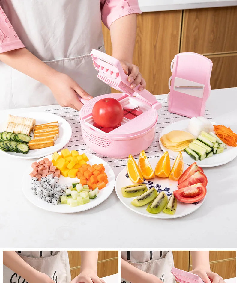 Multifunctional Vegetable Grater Slicer Kitchen Gadget