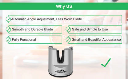 Knife Sharpeners Kitchen Multi-function Suction Cup