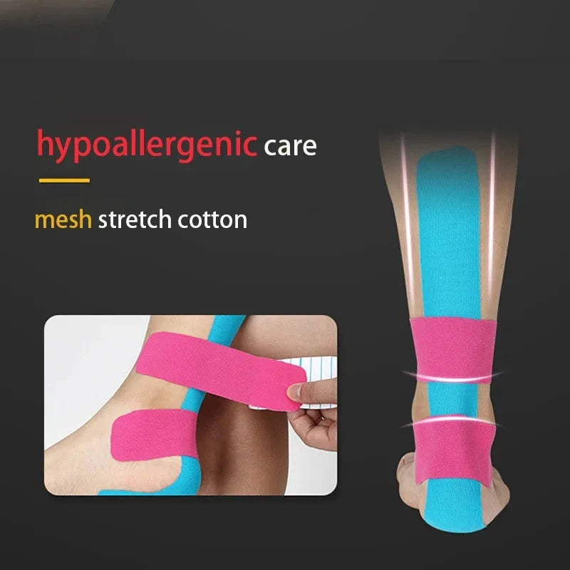 Sports Waterproof Kinesiology Tape Stickers Athletic Bandage