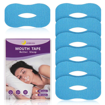 Anti-Snoring Stickers Night Sleep Mouth Correction Tape