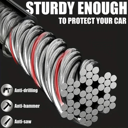 Car Steering Wheel Lock Reinforced Cable Lock