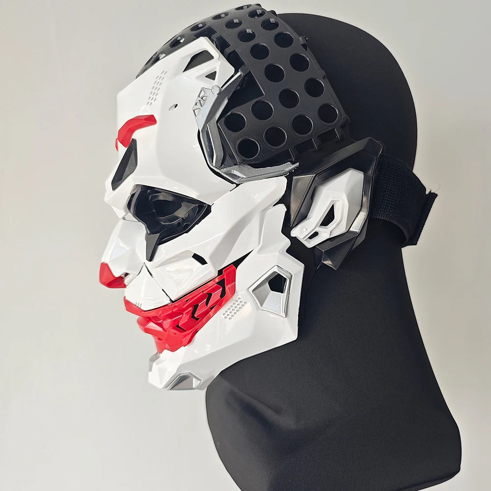 Cyberpunk Masks Braids 2d Cosplay Resin Custom
