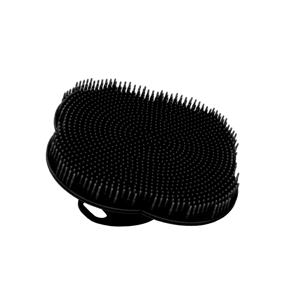 Soft Silicone Body Scrubber Shampoo Cleansing Brushes