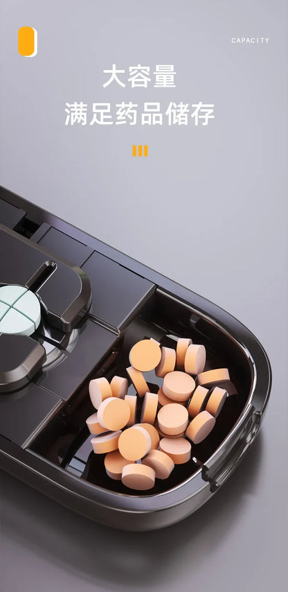 New Quartering Pill Cutter Storage Box Medicine