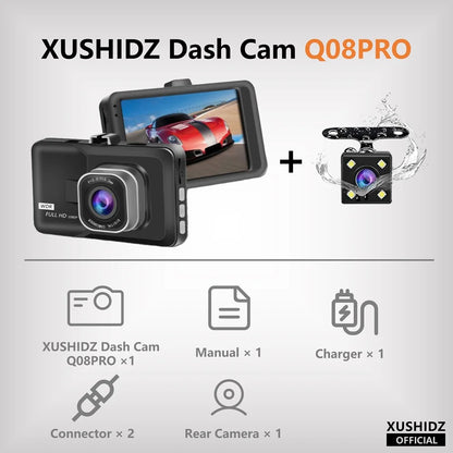 NEW 1080P HD Dash Camera Loop Recording Vehicle