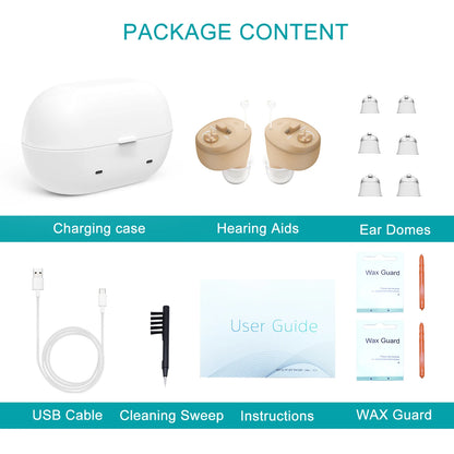 Hearing Aid Rechargeable Digital Hearing Aids