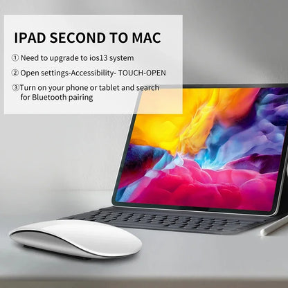 Wireless Bluetooth Magic Computer Mouse Slim Ergonomic