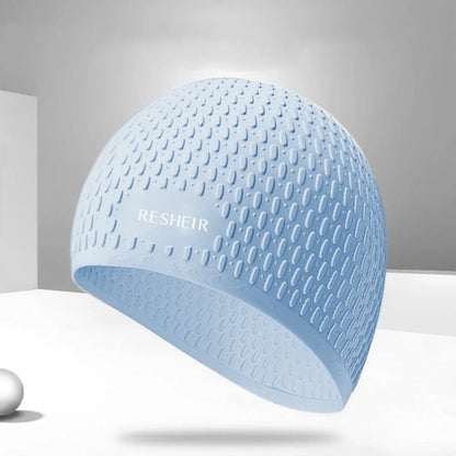 Silicone Swimming Caps Large Size Long Hair Ear Protection
