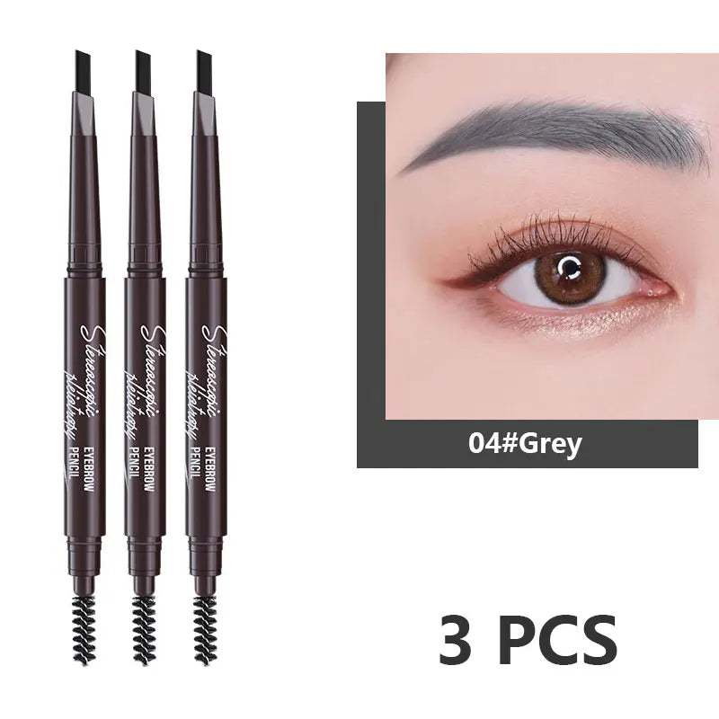Eyebrow Pencil Waterproof Microblading Eyebrow Pen Marker Brow