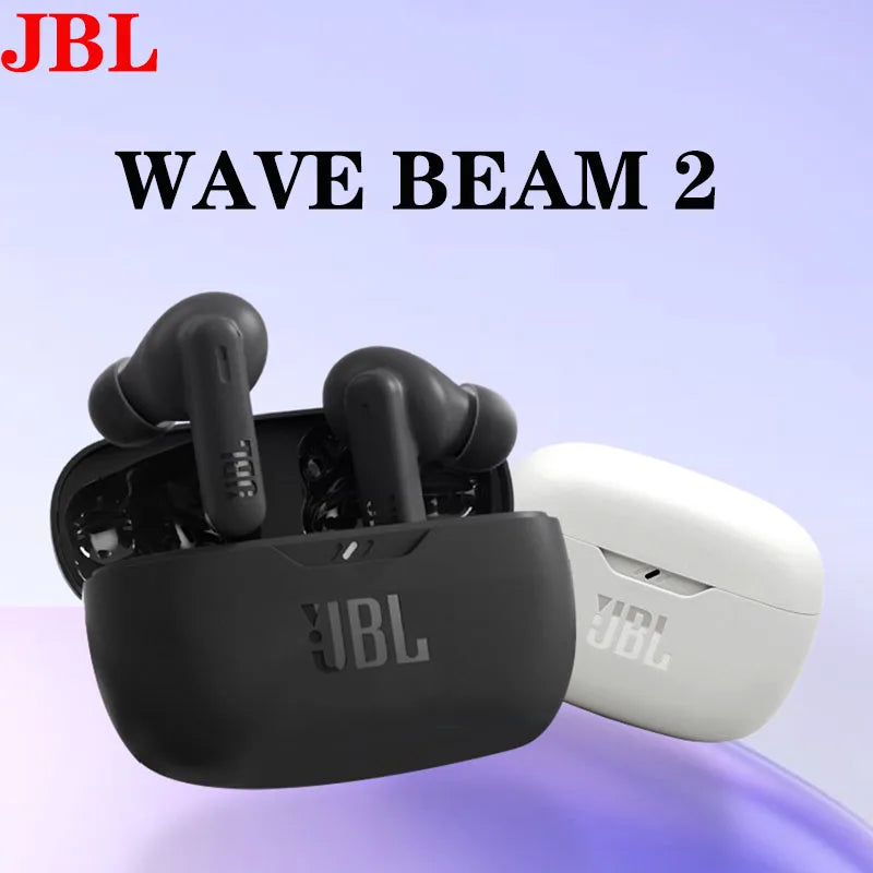 JBL WAVE BEAM 2 Original Authentic Wireless Bluetooth Headphones