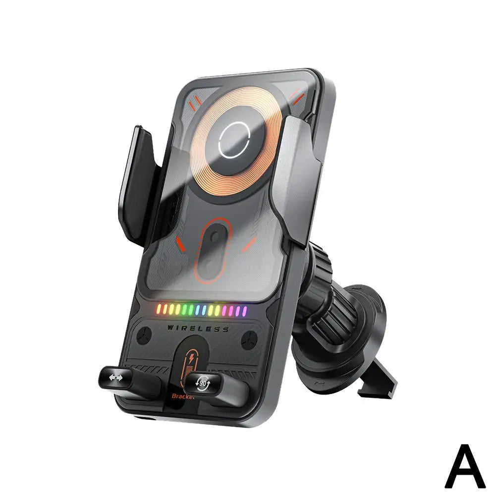 Car Wireless Charger Magnetic Auto Car Holder Phone Mount