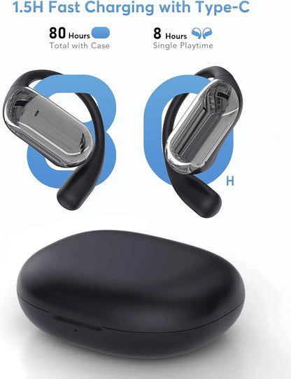 Real Time Translator Headphones AI Language Translation Earbuds