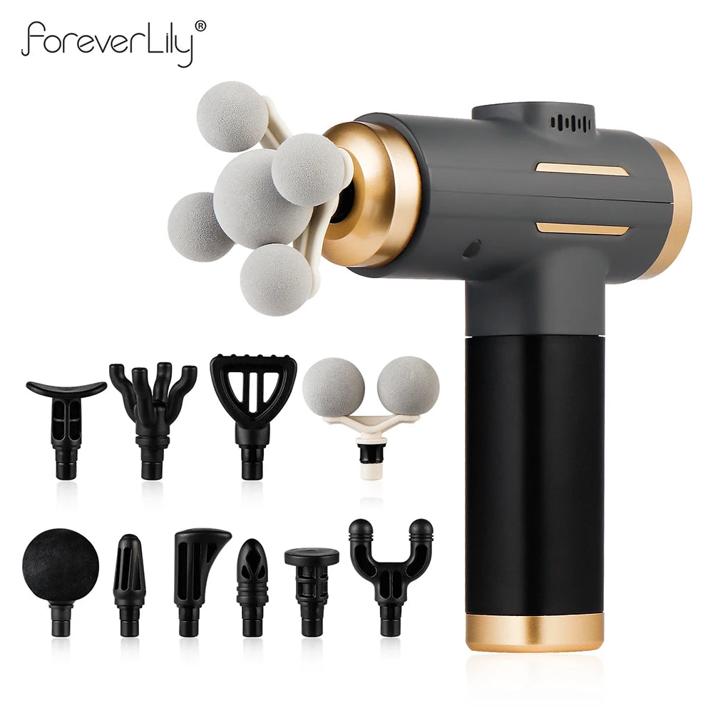 99 Level Electric Massage Gun Powerful Fascia Gun High-Frequency