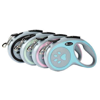 3m 5m Nylon Dog Leash Automatic Retractable Cat Lead