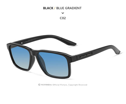 Polarized UV400 Sunglasses Fashion Photochromic Gradient