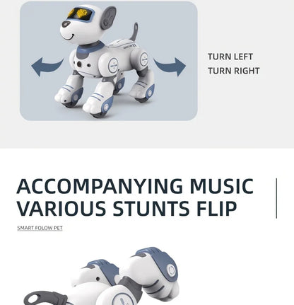 Intelligent Robot Dog Remote Control Electronic Sing Dance