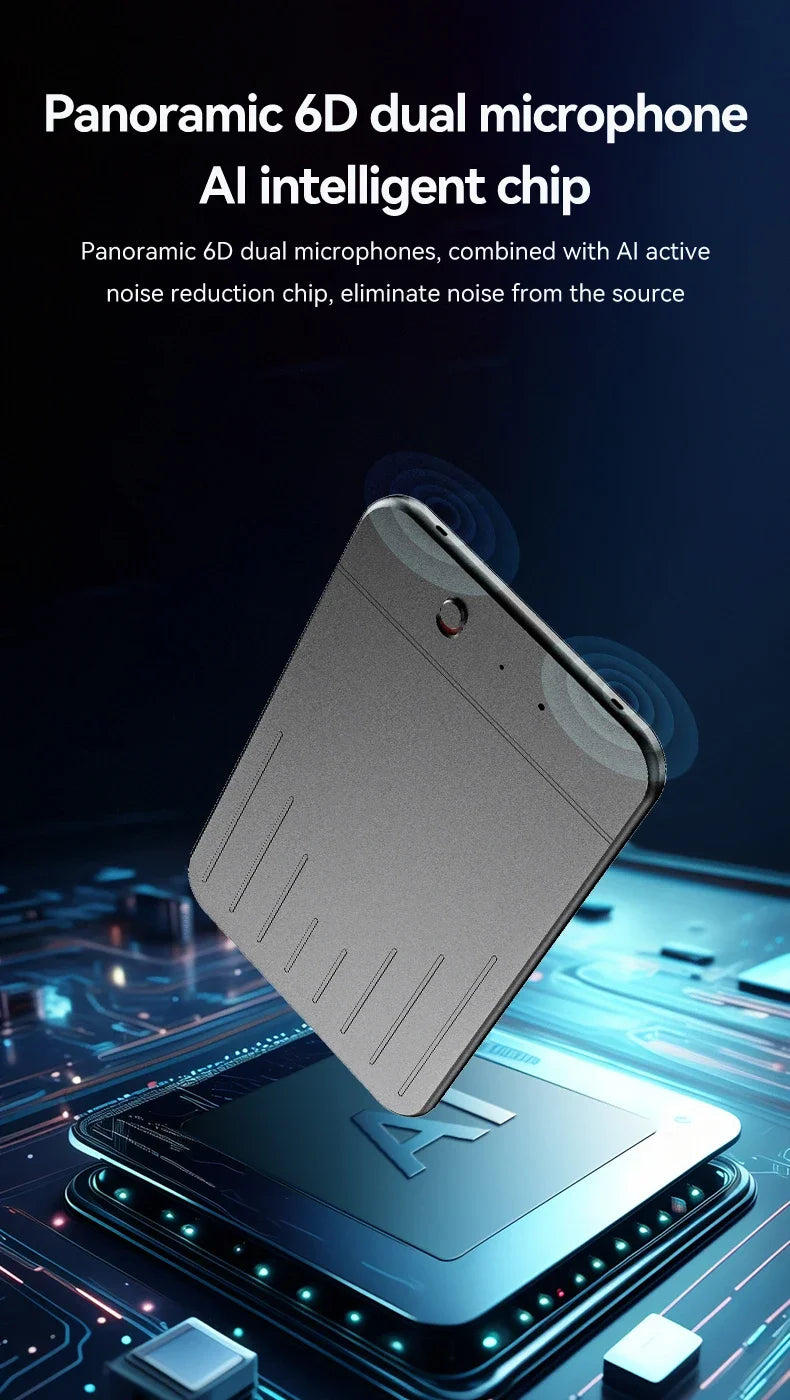 8-128GB AI ChatGPT-4 Intelligent Voice Recorder Audio App