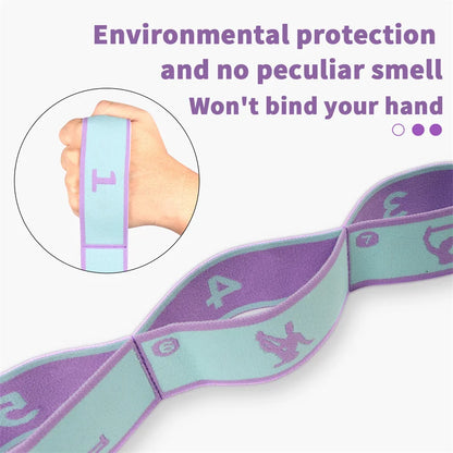 Elastic Yoga Resistance Band Pilates Dance Stretching Belt