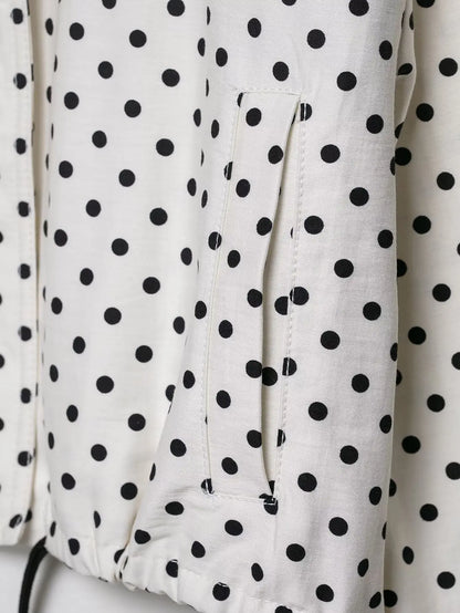 HH Fashion Women's Polka Dot Print Short Coats