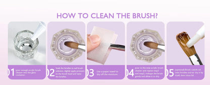 New High Quality Kolinsky Acrylic Nail Brush Nail Tool