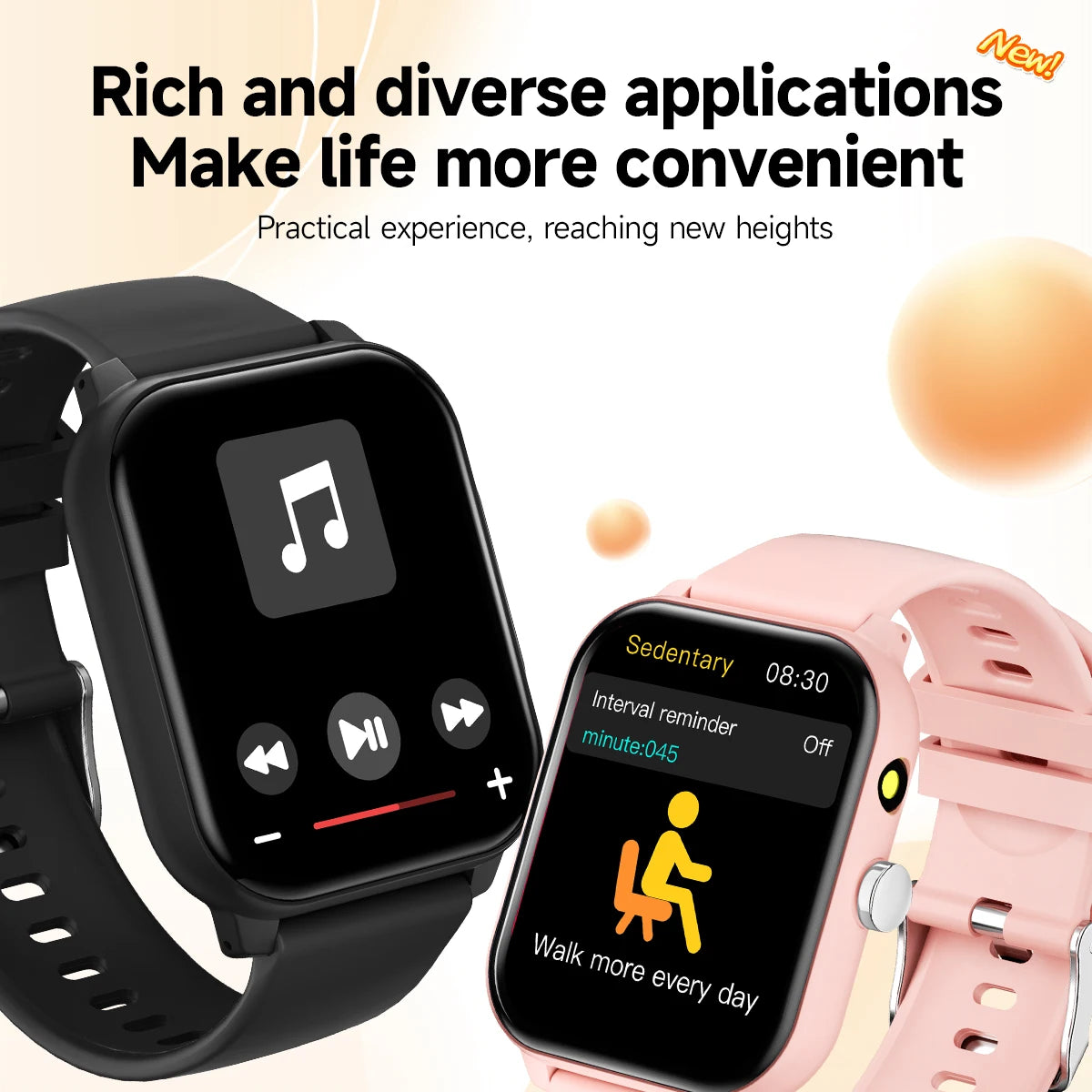 New Game Smart Watch 1.83'' Bluetooth Call Sports Mode