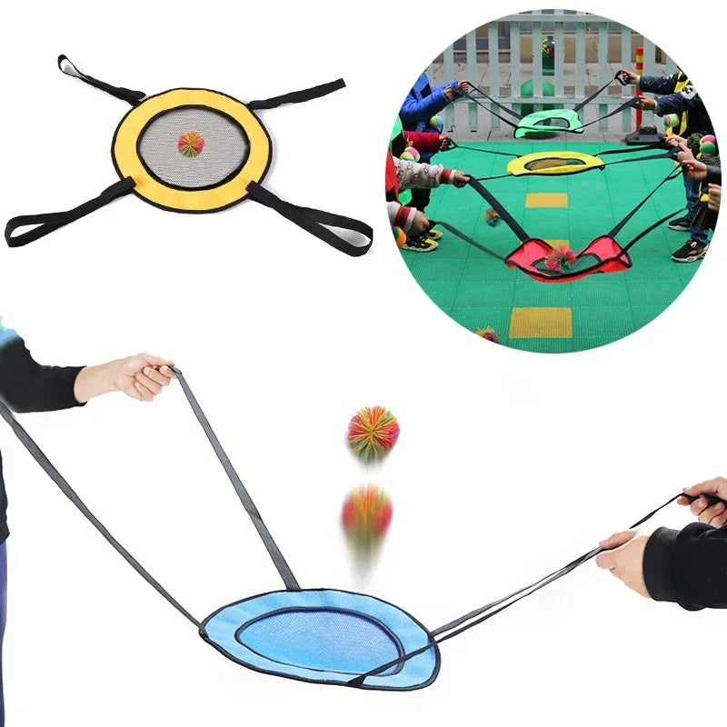 Two Person Interactive Throwing And Catching Game