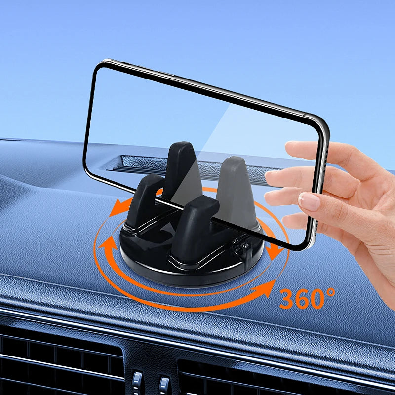 360° Rotatable Mobile Phone Holder Car Bracket Non-Slip
