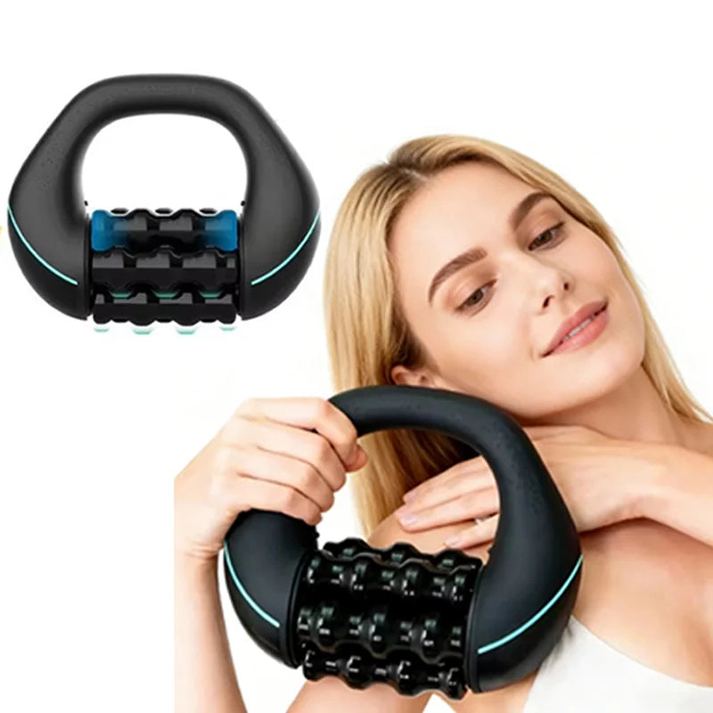 Vibrating Handheld Massage Roller Adjustable Speed