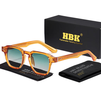 HBK New Fashion Sunglasses men Vintage Square