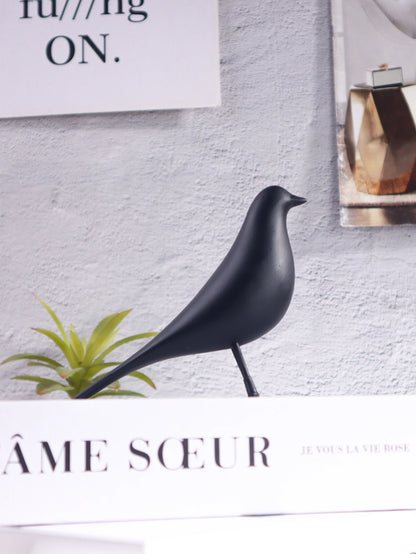 Nordic Style Minimalist Bird Sculpture Resin Craft Artwork