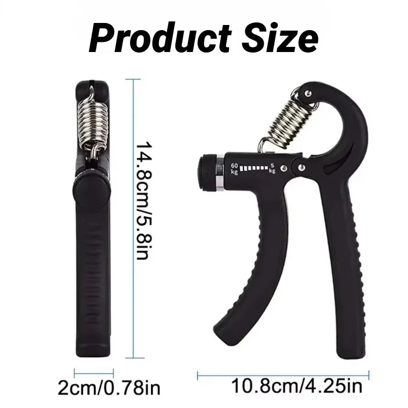 R Shaped Spring Grip Professional Wrist Strength Gripper