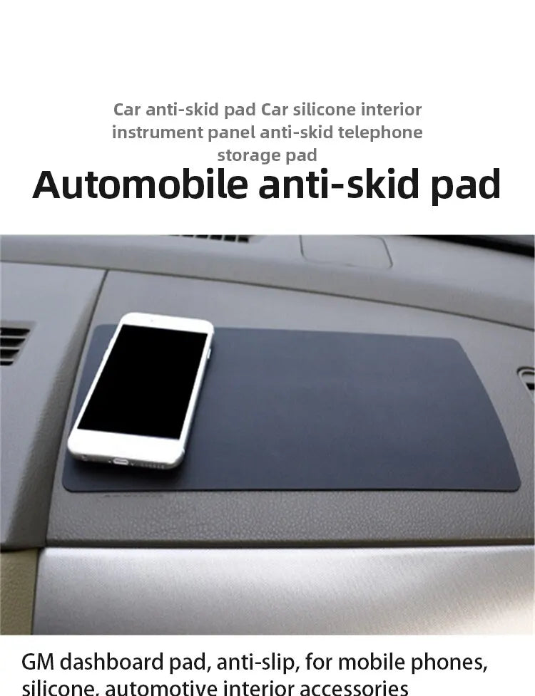 Car Non Slip Mat Sticky Anti Slip PVC Pads Heat Resistant