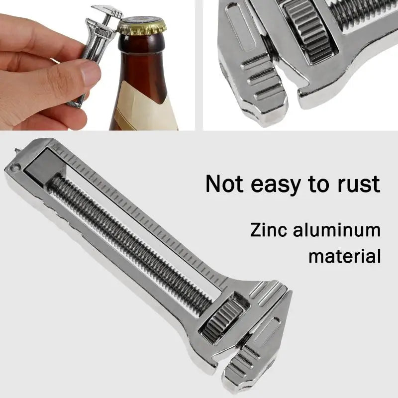 Titanium Alloy Mini Wrench Multitool for Portable Use