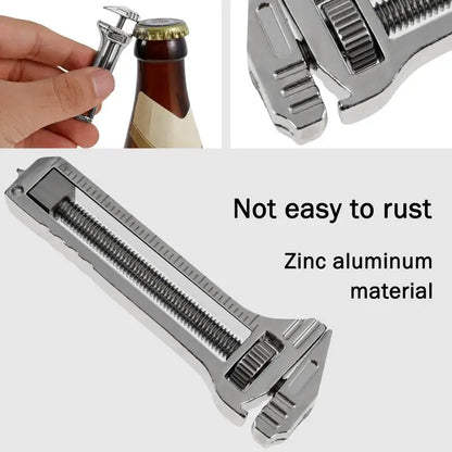 Titanium Alloy Mini Wrench Multitool for Portable Use