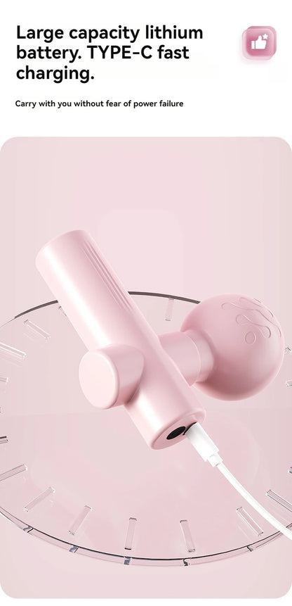 New USB Mini Massage Gun Fascia Machine Muscle Relaxation