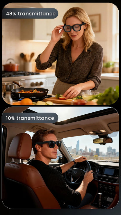 Smart Glasses HD Photo Video OpenAI Record Translation