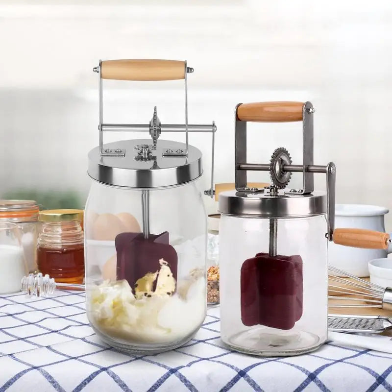 Butter Maker Mason Jar Butter Churner Cream Mixer