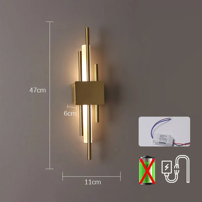 Nordic LED Wall Lamp Indoor Lighting Bedroom Bedside