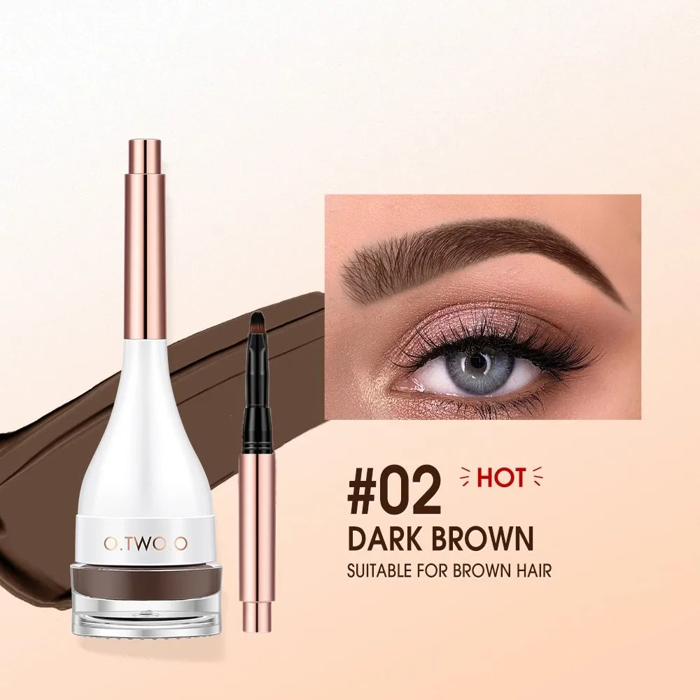 O.TWO.O Eyebrow Pomade Brow Natural Waterproof Makeup