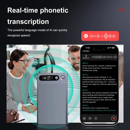 AI Voice Recorder, AI Notetaking Device for Meetings