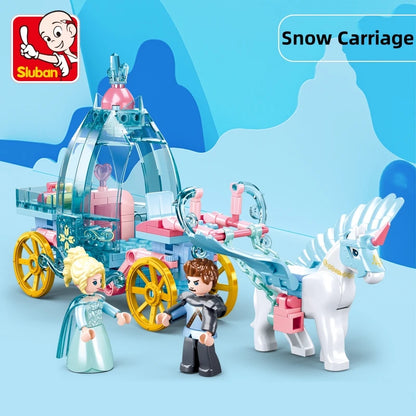 Friends Winter Princess Ice and Snow Carriage