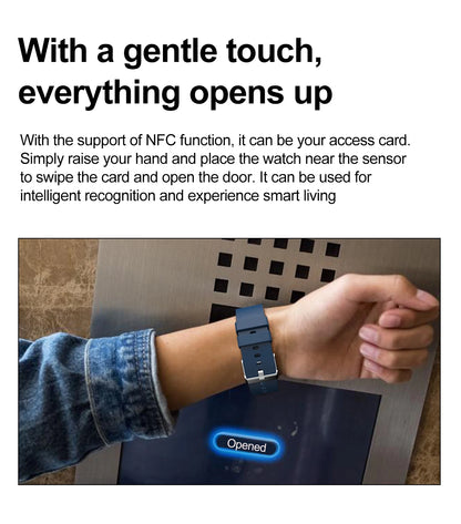 New Women Men AI Smart Diagnosis Watch HRV+PPG Blood Pressure