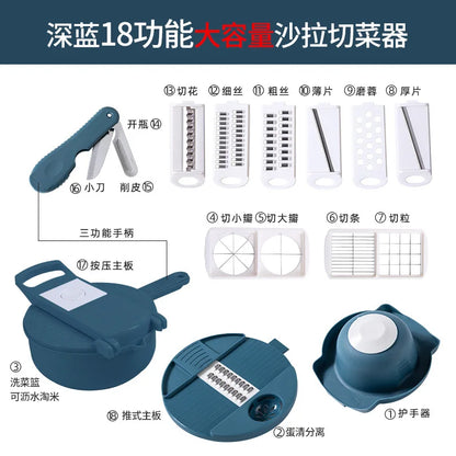 Multifunctional Vegetable Grater Slicer Kitchen Gadget