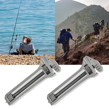 Titanium Alloy Mini Wrench Multitool for Portable Use